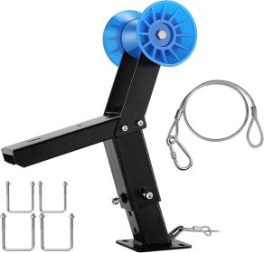 Adjustable Boat Trailer Winch Post with Roller (Style: No Winch)